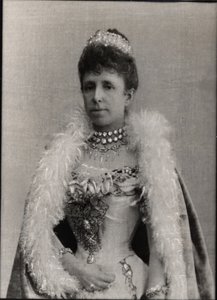 Portrait of Maria Christina of Austria, Regent Queen of Spain by French Photographer